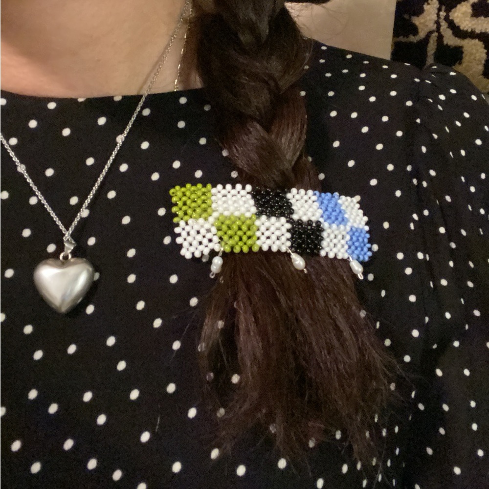 The Mykonos hair barrette - Picture 3 of 3